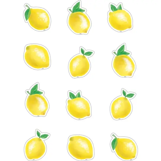 Lemon Zest Mini Accents, 36 Per Pack, 6 Packs {2}