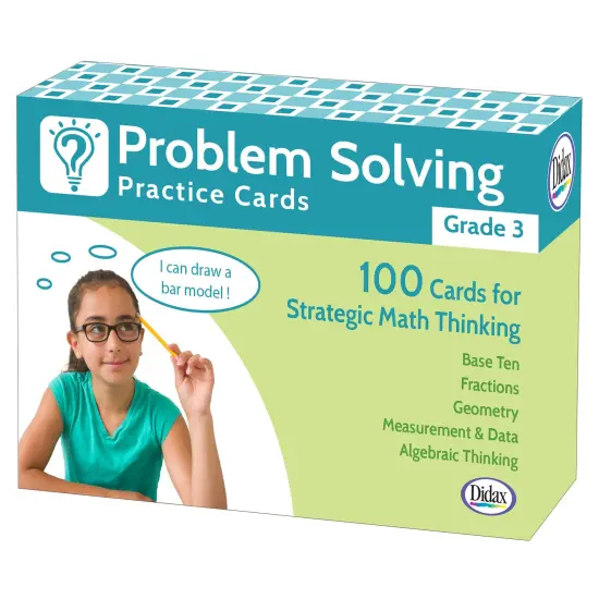 Problem Solving Practice Cards, Grade 3 {1}