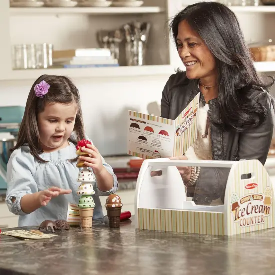 Scoop & Serve Ice Cream Counter {5}