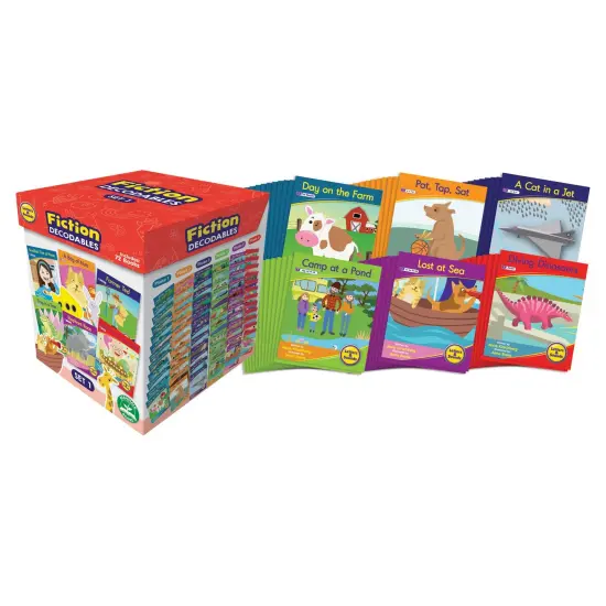 Letters & Sounds Fiction Decodables Boxed Set, Set 1 {1}