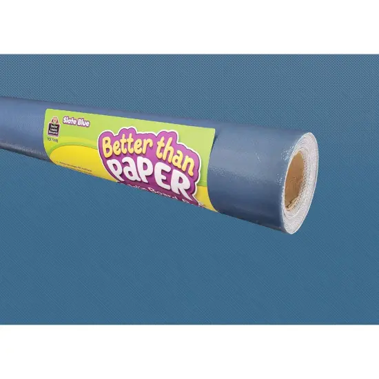 Slate Blue Better Than Paper Bulletin Board Roll, 4' x 12', Pack of 4 {2}