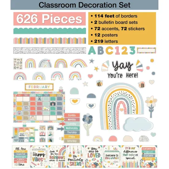 We Belong Classroom Decor Bundle {1}