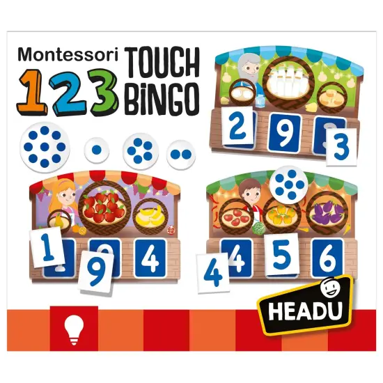 123 Montessori Touch Bingo {2}