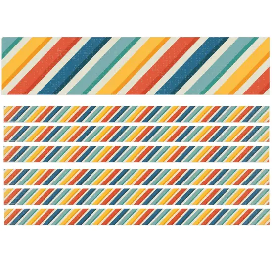 Adventurer Stripes Deco Trim&reg;, 37 Feet Per Pack, 6 Packs {1}