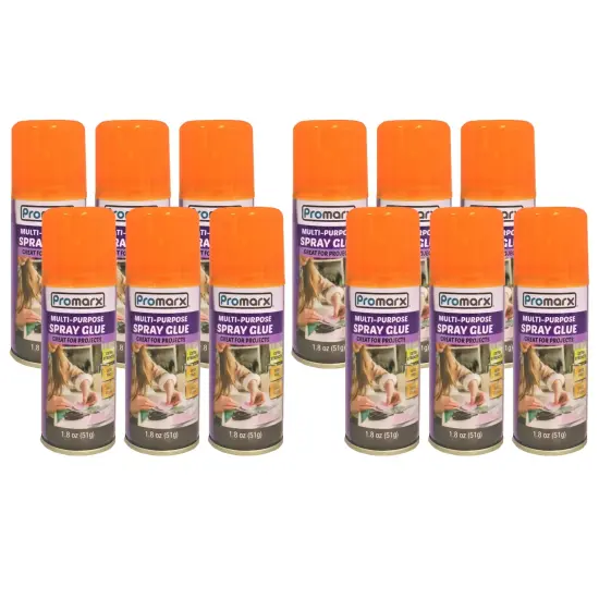Adhesive Spray, 1.8oz, Pack of 12 {1}