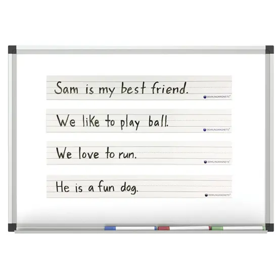 Large Magnetic Sentence Strips, 10 Pieces Per Pack, 2 Packs {4}