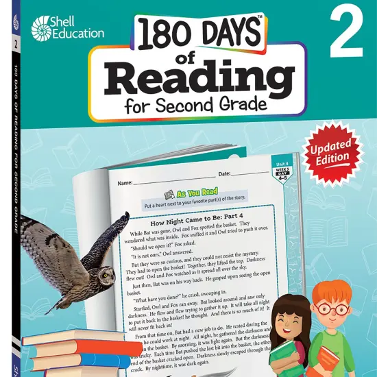 180 Days of Reading 2nd Edition, Grade 2 {2}