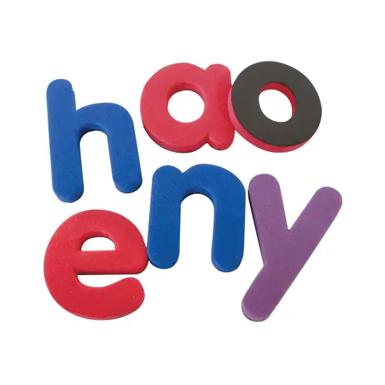 Magnetic Foam Lowercase Letters, 2 Sets {4}