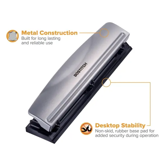 3-Hole Punch, Silver {4}