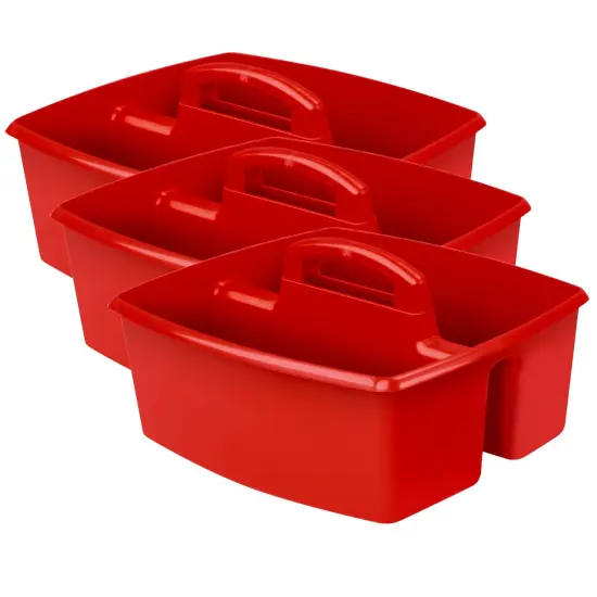 Large Caddy, Red, Pack of 3 {1}
