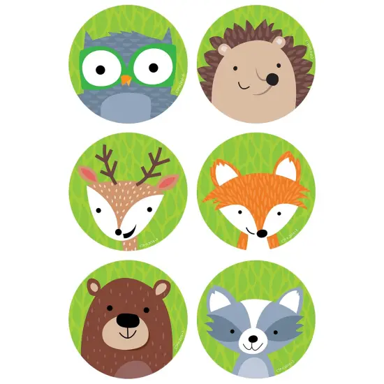 Woodland Friends 3" Designer Cut-Outs, 36 Per Pack, 6 Packs {2}