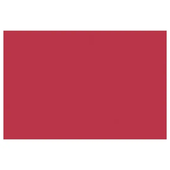 Construction Paper, Red, 12" x 18", 50 Sheets Per Pack, 5 Packs {3}