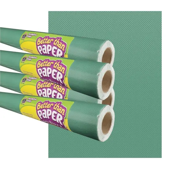 Eucalyptus Green Better Than Paper Bulletin Board Roll, 4' x 12', Pack of 4 {1}