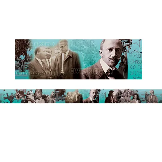 Black History Photo Border, 35 Feet Per Pack, 6 Packs {2}