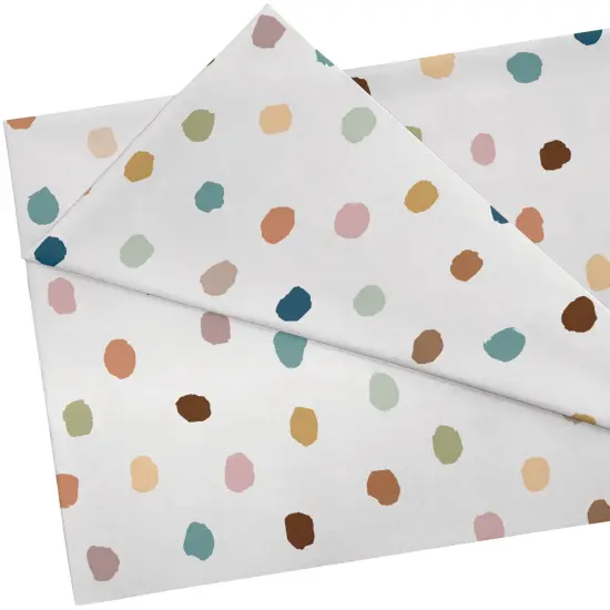 Everyone is Welcome Painted Dots Creative Class Fabric, 48 Inch x 3 Yards {1}