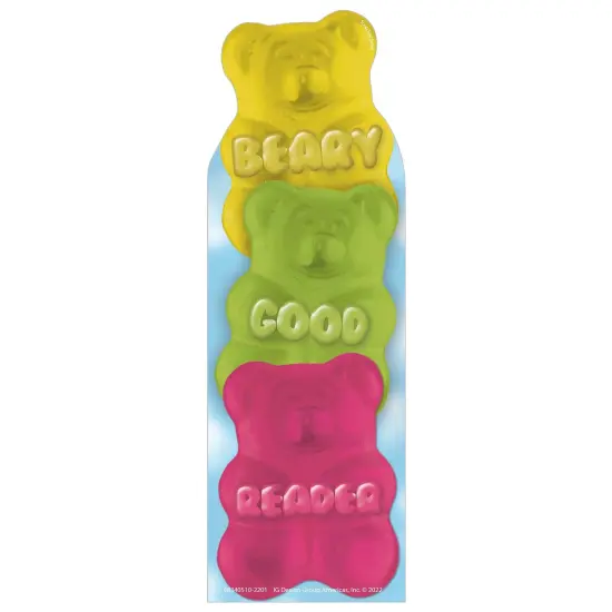 Beary Good Reader Gummy Bear Scented Bookmarks, 24 Per Pack, 3 Packs {4}