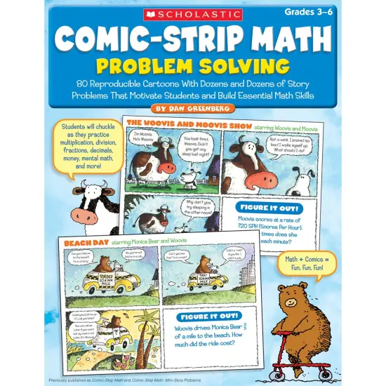 Comic-Strip Math: Problem Solving Book {1}