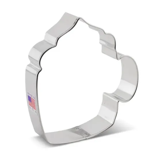 Ann Clark Coffee Mug Foam Top Latte Cookie Cutter {2}