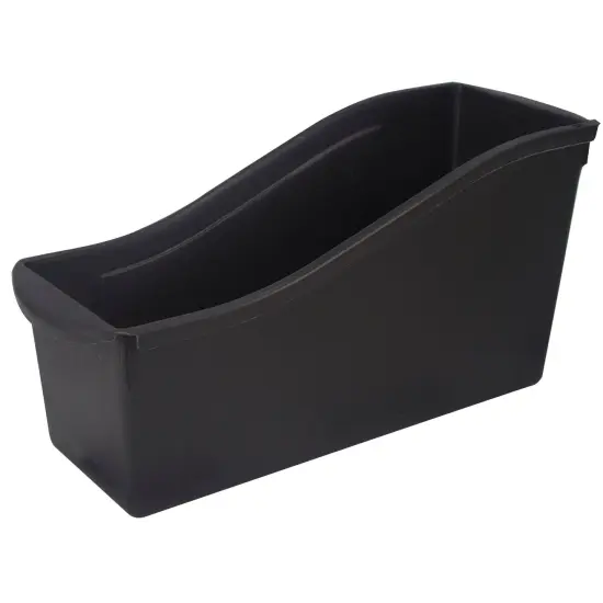 Large Book Bin, Black, Pack of 6 {2}
