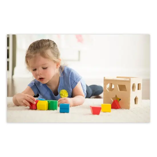 Shape Sorting Cube Classic Toy {4}