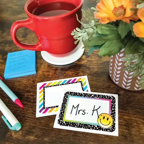 Brights 4Ever Name Tags / Labels - Multi-Pack, 36 Per Pack, 6 Packs {4}