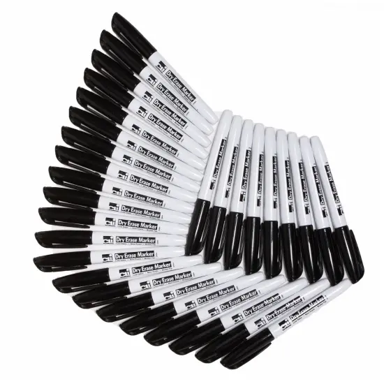 Dry Erase Board Class Pack, 30 Each of Boards, Markers, & Erasers {6}