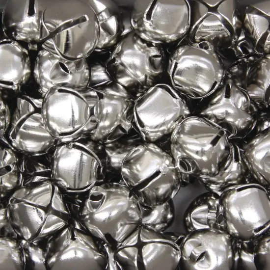 Jingle Bells, Silver, 5/8", 72 Per Pack, 3 Packs {4}