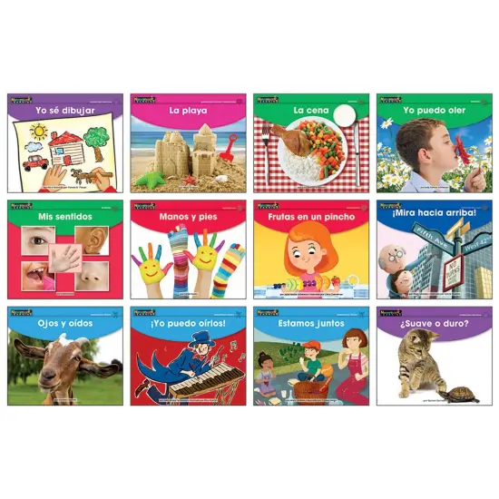 Early Rising Readers My Five Senses Theme Set, Spanish {1}