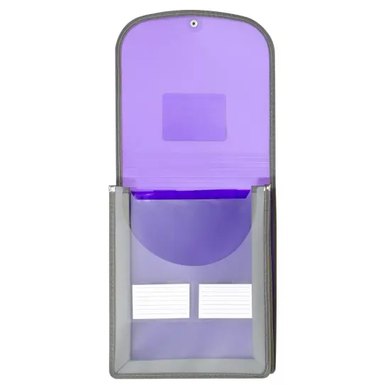 7-Pocket Vertical Backpack File, Letter Size, Assorted, Pack of 2 {6}