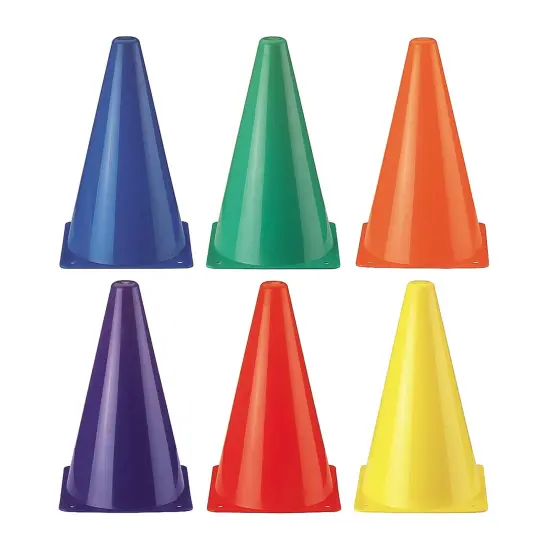 Rainbow Cones, 6 Per Set, 2 Sets {2}