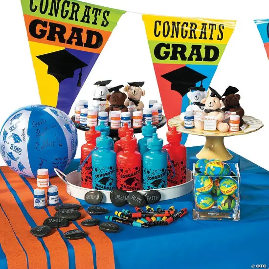 Bulk 60 Pc. Graduation Sport Water Bottles {2}