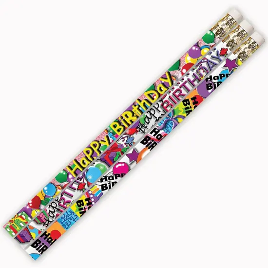Birthday Supreme Motivational/Fun Pencils, Pack of 144 {1}