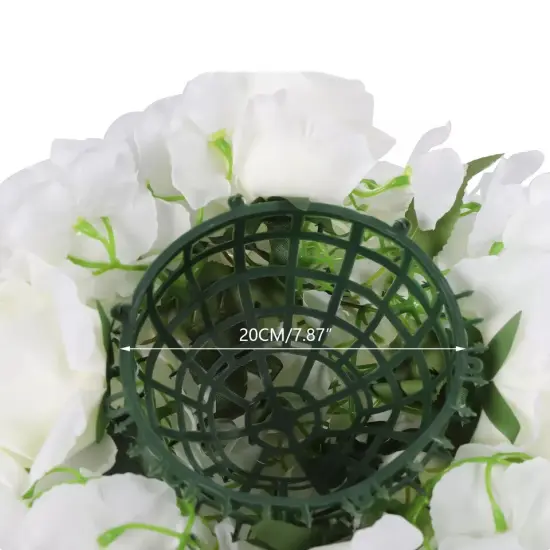 10-Pieces 12-Head Artificial Flower Balls for Wedding Centerpieces {3}