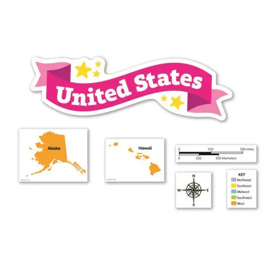 Our United States Bulletin Board Set {3}