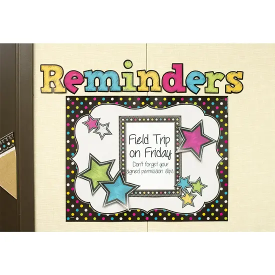 Chalkboard Brights Bold Block 4" Letters Combo Pack, 230 Pieces Per Pack, 3 Packs {2}