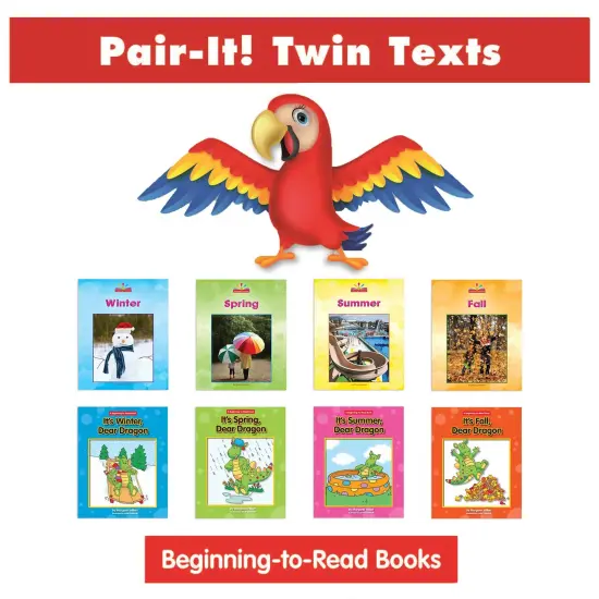 A Complete Seasons Pair-It! Twin Text Set, 8 Books, Paperback {1}