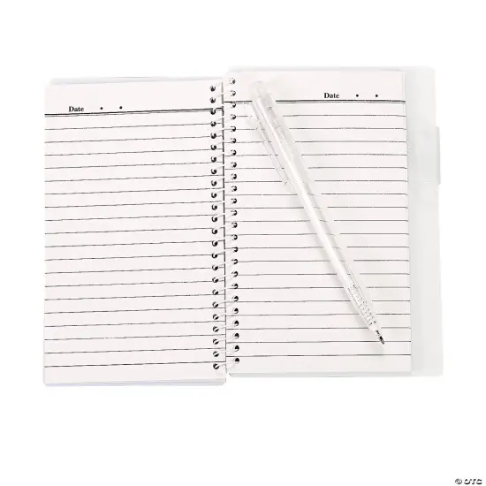 Spiral Notebooks with Pens - 12 Pc. Orange {3}