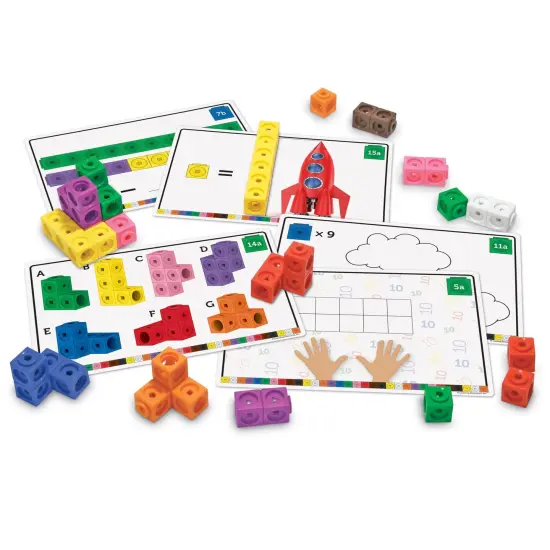 Mathlink&reg; Cubes Early Math Activity Set {1}