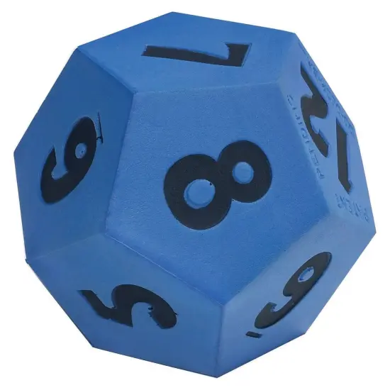 12-Sided Die - Demonstration Size - Pack of 3 {2}