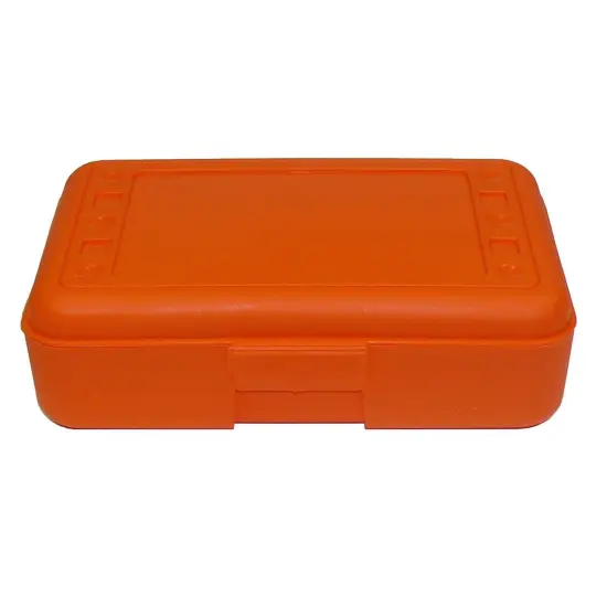 Pencil Box, Orange, Pack of 12 {2}