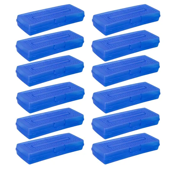 Single Mini Pencil Storage Case, Assorted Colors, Pack of 12 {1}