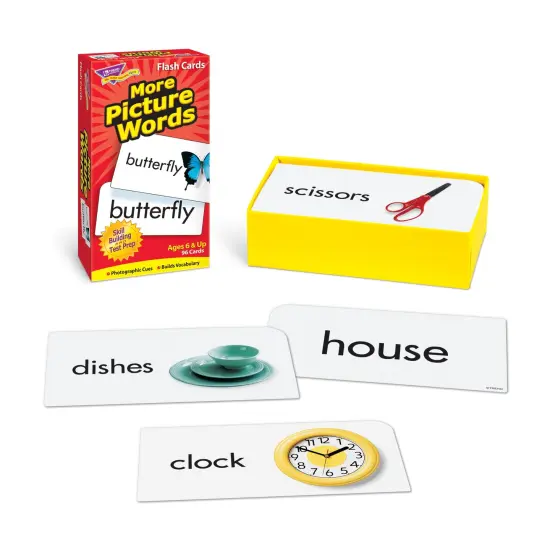 More Picture Words Skill Drill Flash Cards, Pack of 3 {5}