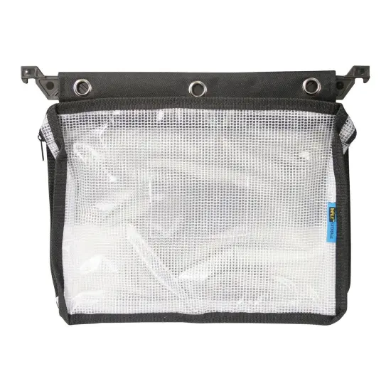 Expanding Zipper Pouch, Clear Mesh, Pack of 3 {2}