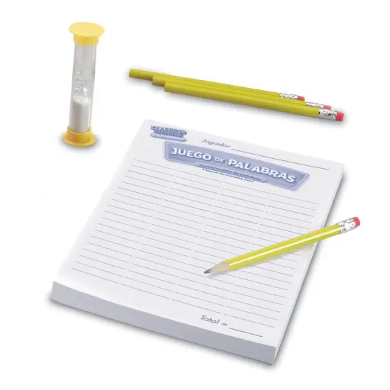 Juego de Palabras Spanish Reading Rods&reg; Word Game {4}