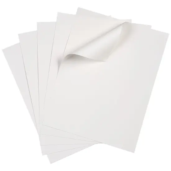 Dry Erase Sheets, 8.5" x 11" Plain, Pack of 5 {3}