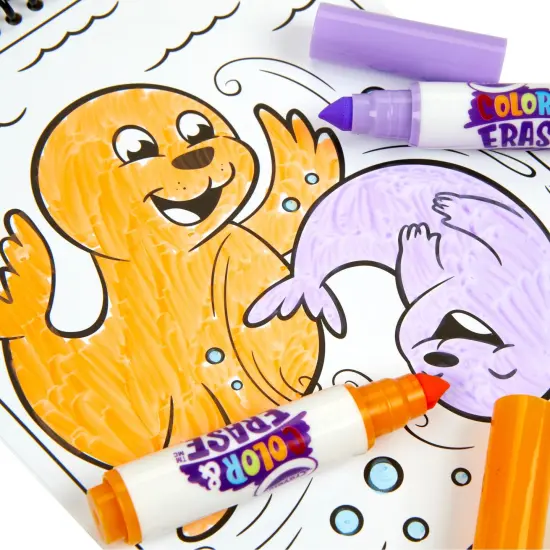 Color & Erase Reusable Activity Pad, Under The Sea, Pack of 3 {5}