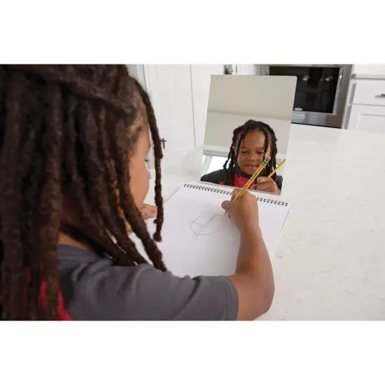 One-Sided Self-Portrait Mirror, 8-1/2" x 11", Pack of 2 {2}