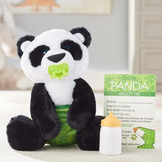 Baby Panda Stuffed Animal {4}
