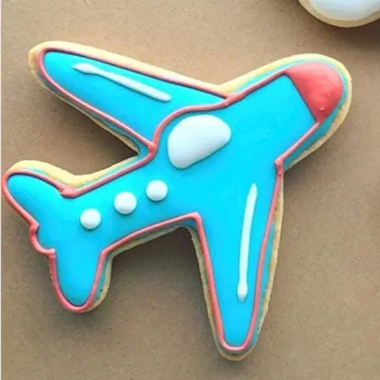 Ann Clark Airplane Cookie Cutter, 4" {5}