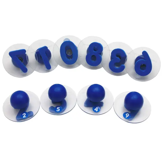 Giant Stampers - Numbers 0-9 - Set of 10 {1}